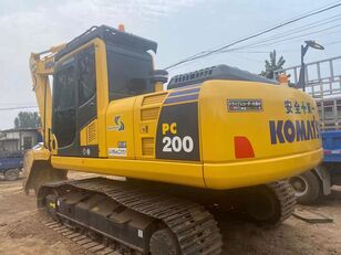 KOMATSU USED KOMATSU PC200 JAPAN MADE CRAWLER EXCAVATOR amfibi ekskavatör