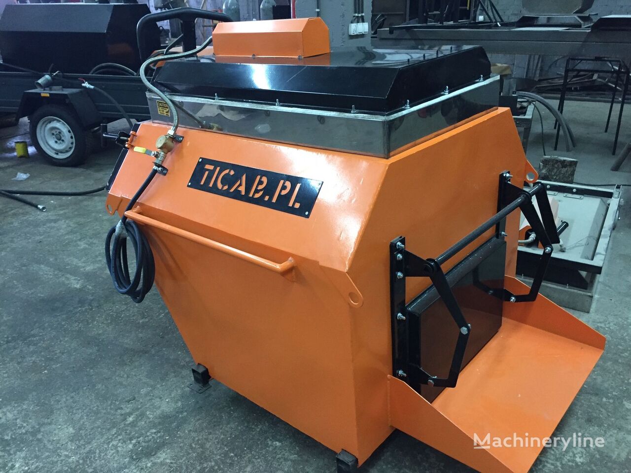 yeni Ticab Asphalt Recycler RA-500 asfalt geri dönüşüm makinesi