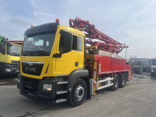 MAN TGS 26.360  Putzmeister Hallenmeister  24m şaside Putzmeister BSF24-4.16 H  beton pompası