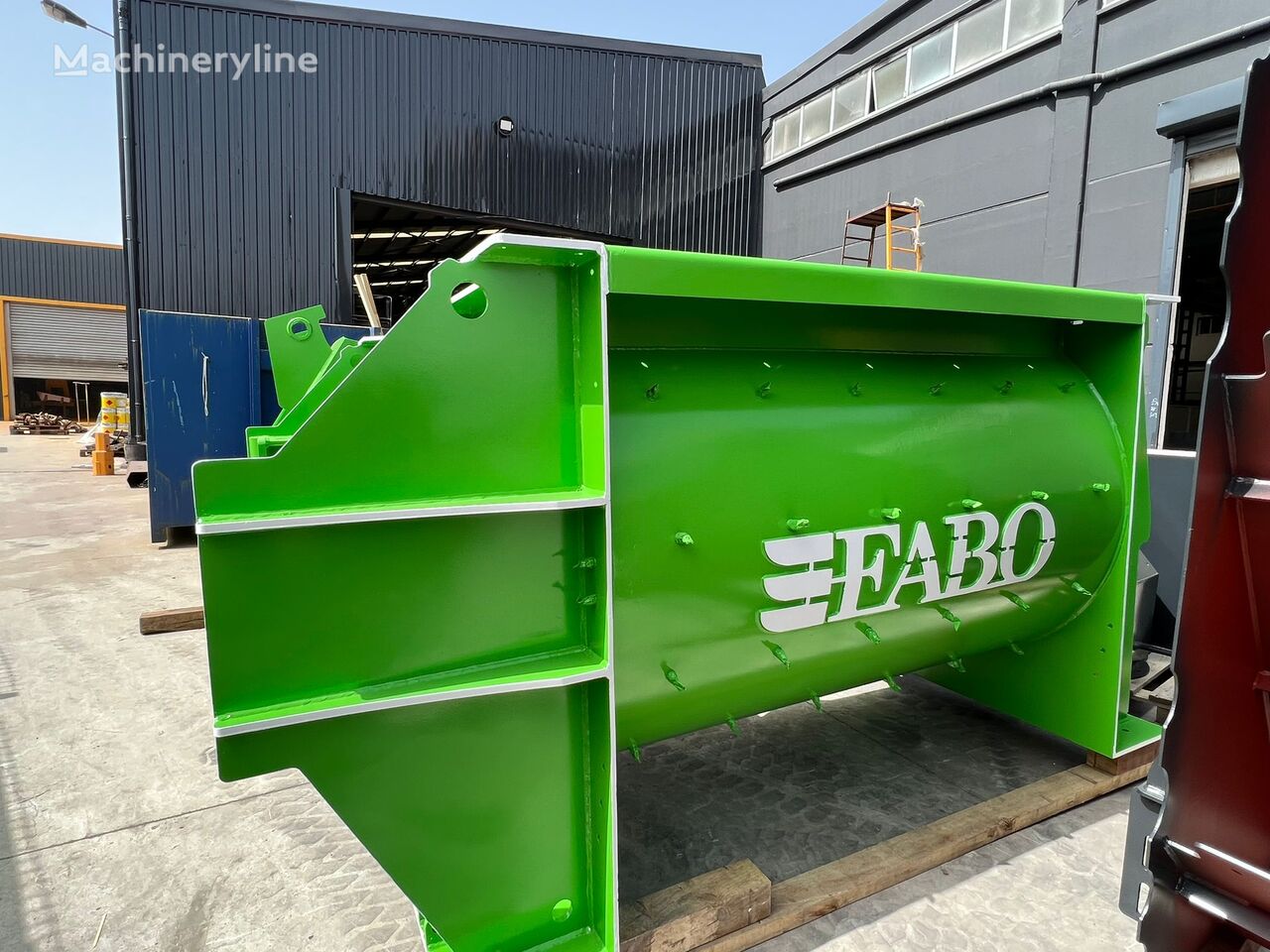 yeni FABO TWS 02 TWINSHAFT MIXER FOR READYMIXTURE | HIGH CAPACITY beton santrali