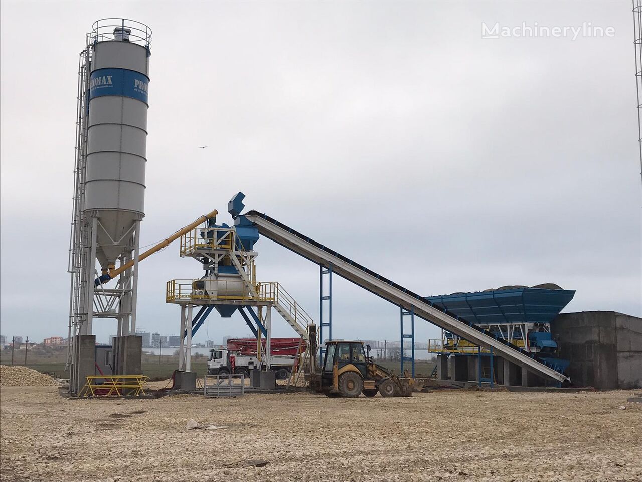 yeni Promax Planta de Hormigón Estacionaria/Fija S100-TWN (100m³/h) beton santrali