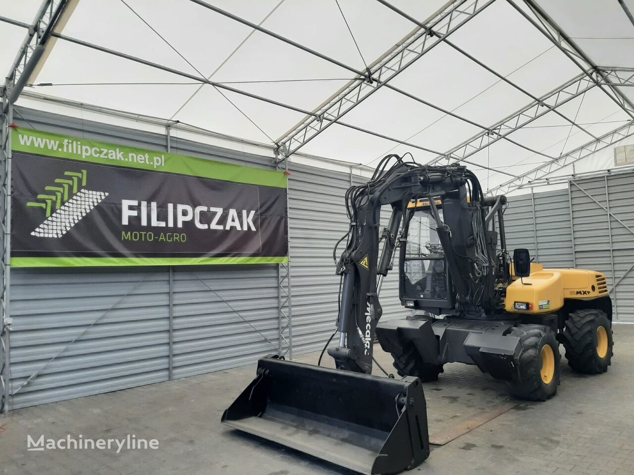 Mecalac 12MXT kazıcı yükleyici