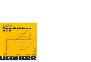 Liebherr 63 K kule vinç