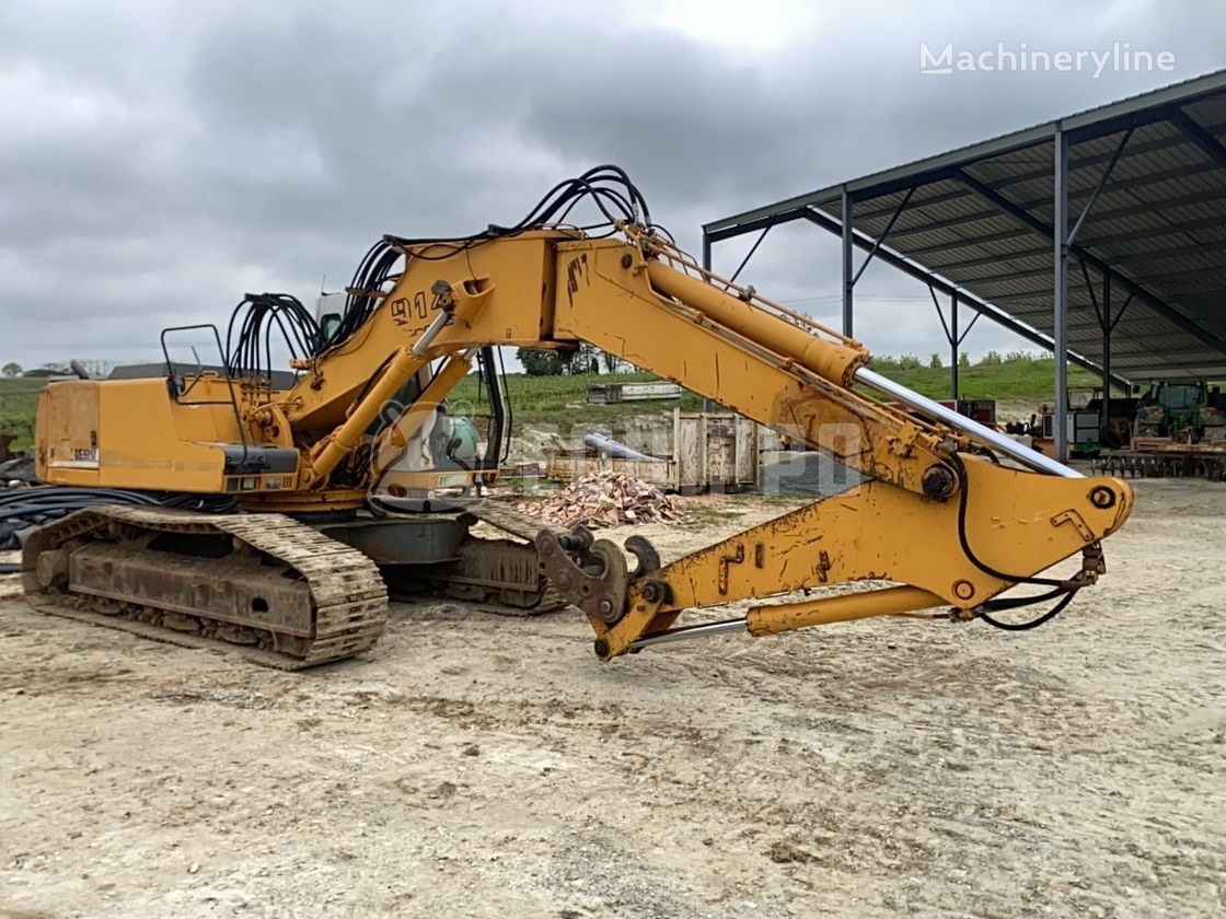 Liebherr R 914 Litronic HD-SL with bucket (damaged cabin) paletli ekskavatör