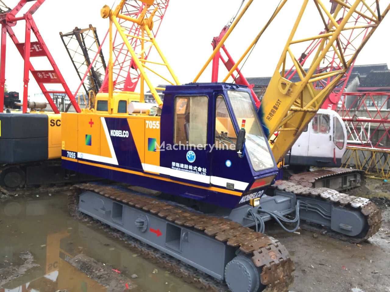 Kobelco 7055 paletli vinç