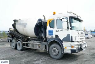 Scania P124 6x2 Mixer Truck şaside Liebherr  transmikser