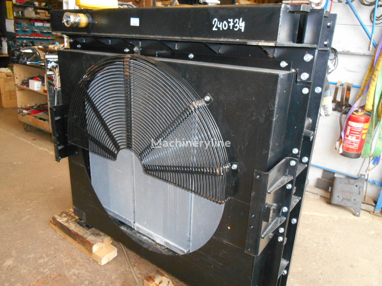 Case CX800B ekskavatör için Case T.Rad 1390-030-0000-A KUH10040 radyatör